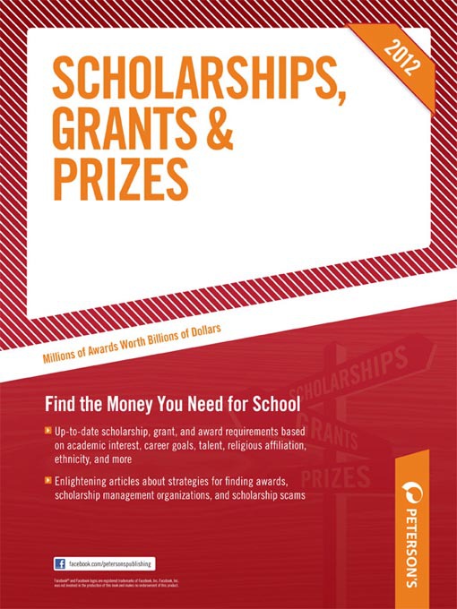 Title details for Scholarships, Grants & Prizes 2012 by Peterson's - Available